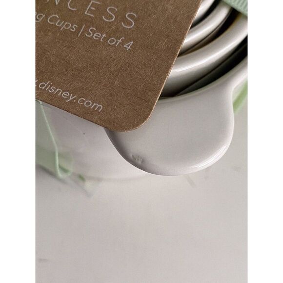 RAE DUNN Disney Princess & The Frog Tiana Naveen Nesting Measuring Cups Set Of 4 - Picture 9 of 10